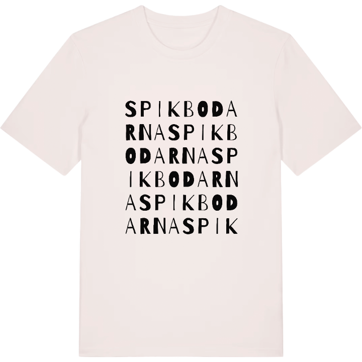 Spikbodarna ordlek t-shirt – t-shirt från PinShirt