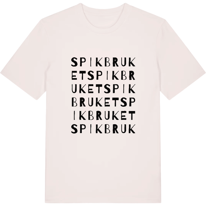 Spikbruket ordlek t-shirt – t-shirt från PinShirt