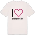 Jag älskar Spikstugan t-shirt stort tryck