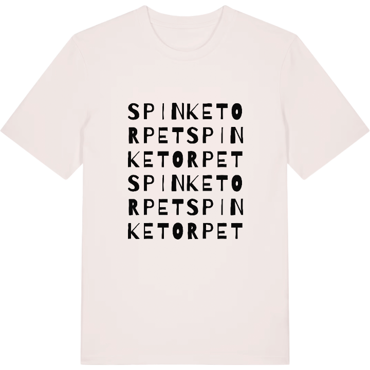 Spinketorpet ordlek t-shirt – t-shirt från PinShirt