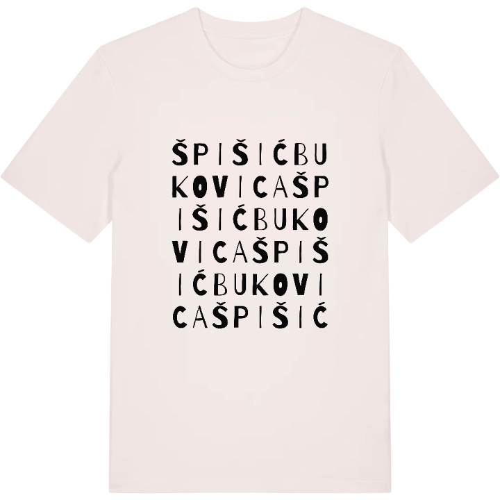 Špišić Bukovica ordlek t-shirt – t-shirt från PinShirt
