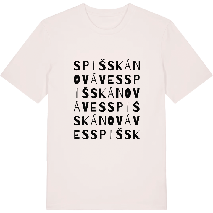 Spišská Nová Ves ordlek t-shirt – t-shirt från PinShirt