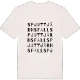Spjuttjärnsfall ordlek t-shirt