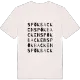 Spökbacken ordlek t-shirt