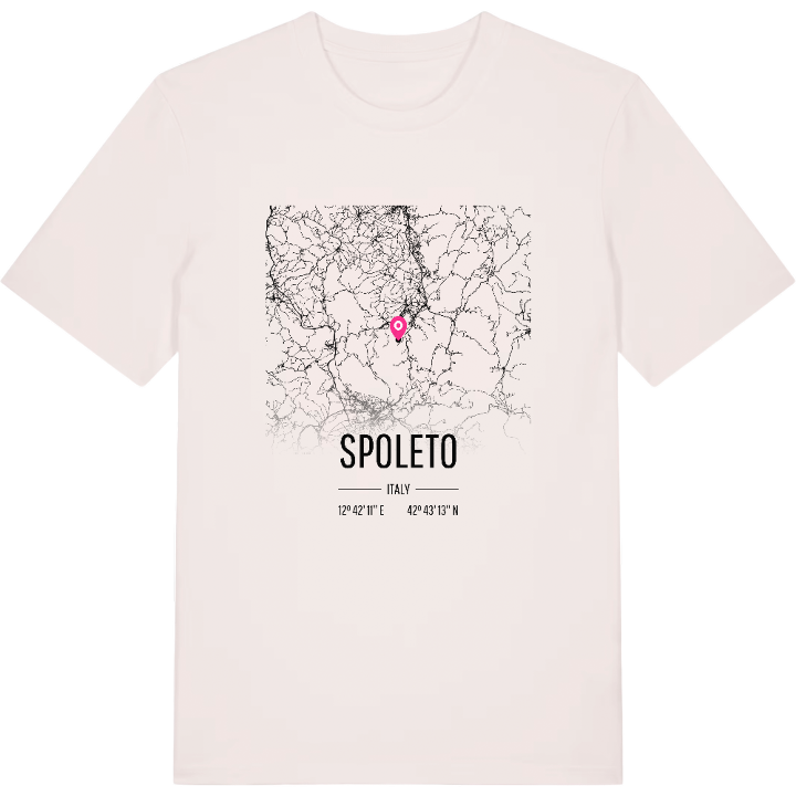 Spoleto karta t-shirt – t-shirt från PinShirt