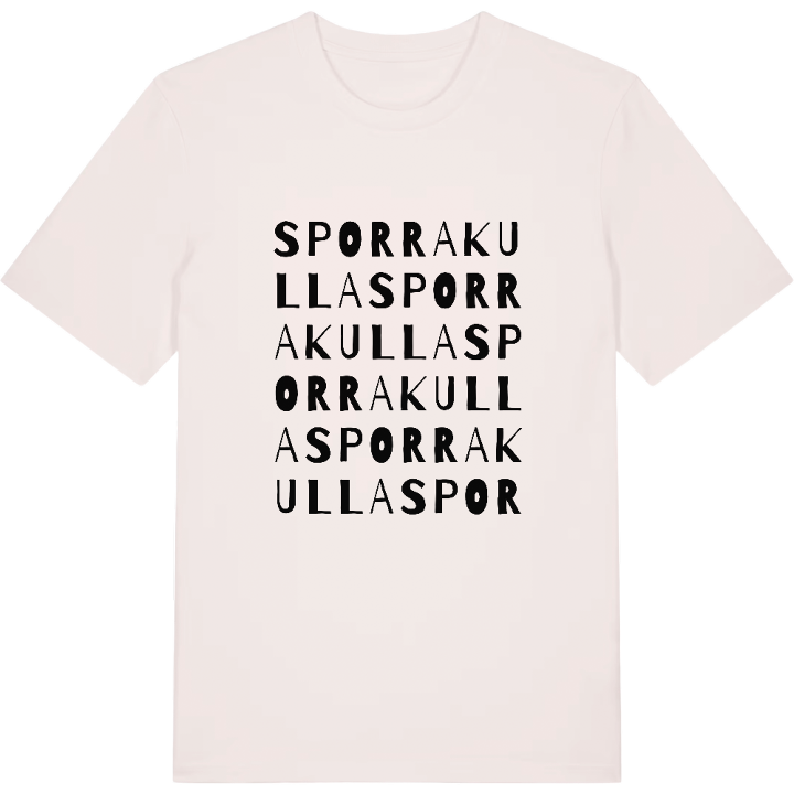 Sporrakulla ordlek t-shirt – t-shirt från PinShirt
