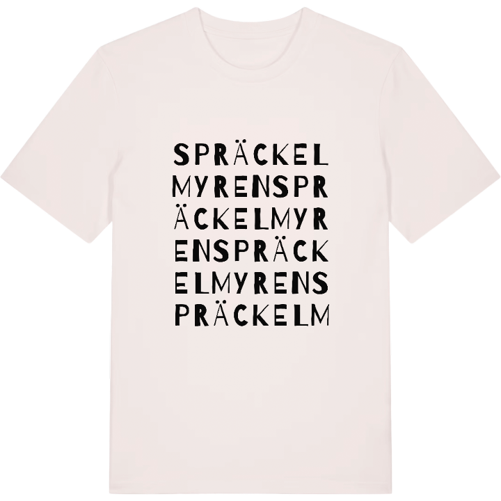 Spräckelmyren ordlek t-shirt – t-shirt från PinShirt