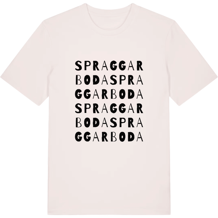 Spraggarboda ordlek t-shirt – t-shirt från PinShirt