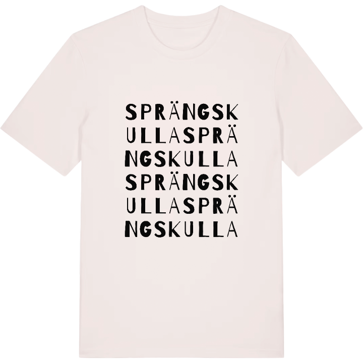 Sprängskulla ordlek t-shirt – t-shirt från PinShirt