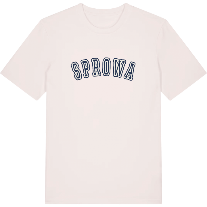 Sprowa college t-shirt – t-shirt från PinShirt