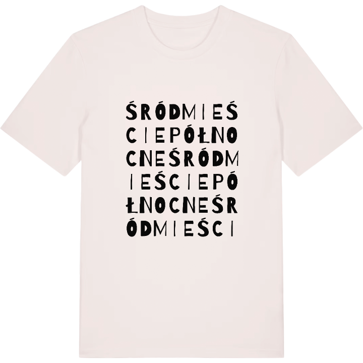 Śródmieście Północne ordlek t-shirt – t-shirt från PinShirt