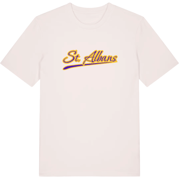 St. Albans baseball t-shirt – t-shirt från PinShirt