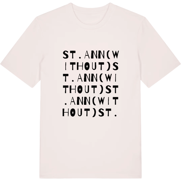 St. Ann (Without) ordlek t-shirt – t-shirt från PinShirt