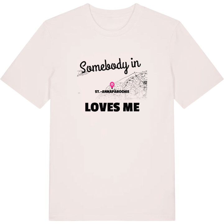 Någon i St.-Annaparochie älskar mig t-shirt – t-shirt från PinShirt
