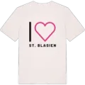 Jag älskar St. Blasien t-shirt stort tryck