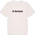 St Brelade fetstil t-shirt