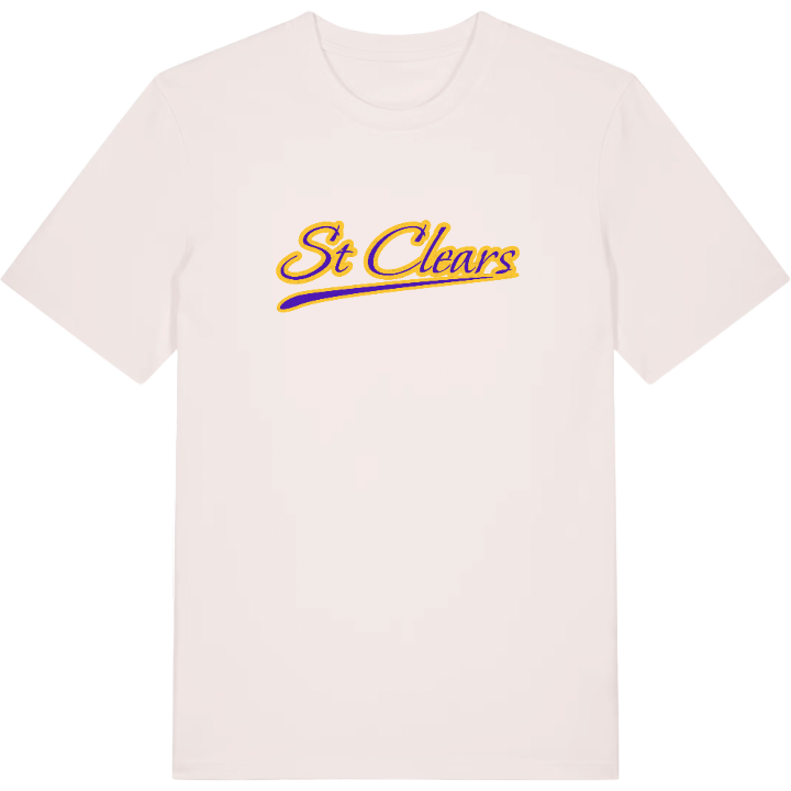 St Clears baseball t-shirt – t-shirt från PinShirt