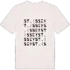 St. Issey ordlek t-shirt