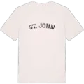 St. John böjd t-shirt