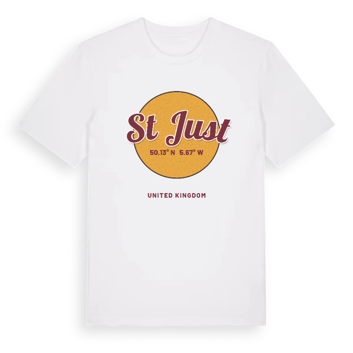 St Just cirkel t-shirt – t-shirt från PinShirt