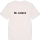 St. Lorenz fetstil t-shirt