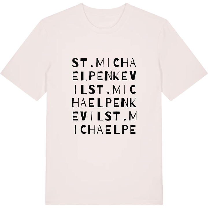 St. Michael Penkevil ordlek t-shirt – t-shirt från PinShirt