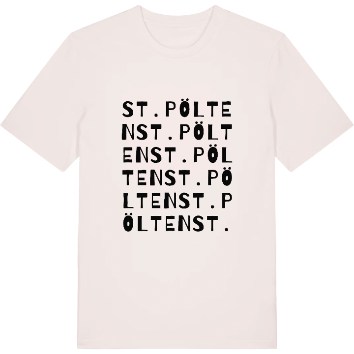 St. Pölten ordlek t-shirt – t-shirt från PinShirt