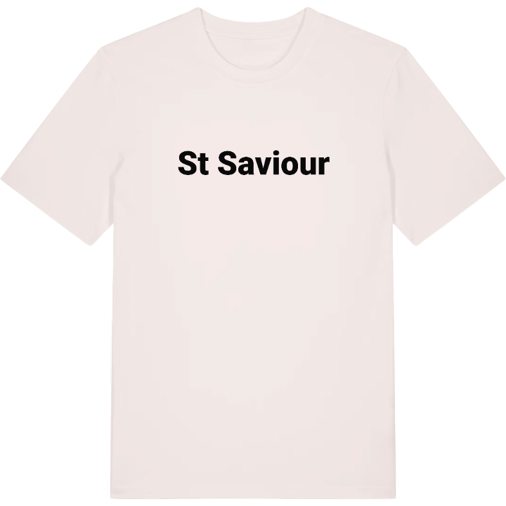St Saviour fetstil t-shirt – t-shirt från PinShirt