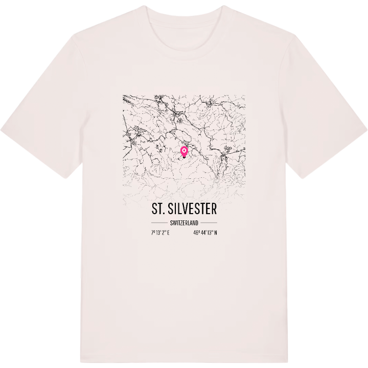 St. Silvester karta t-shirt – t-shirt från PinShirt