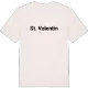 St. Valentin fetstil t-shirt