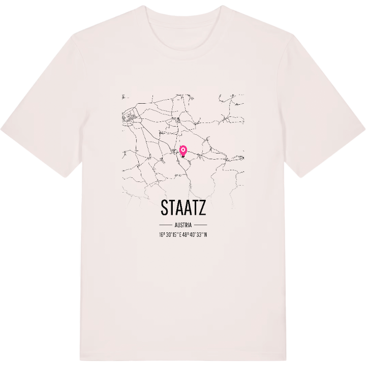 Staatz karta t-shirt – t-shirt från PinShirt