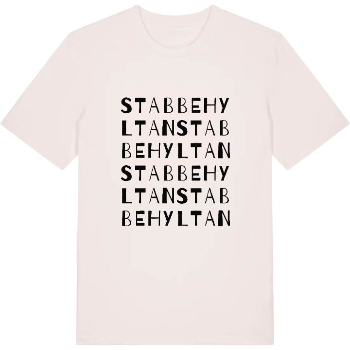 Stabbehyltan ordlek t-shirt – t-shirt från PinShirt