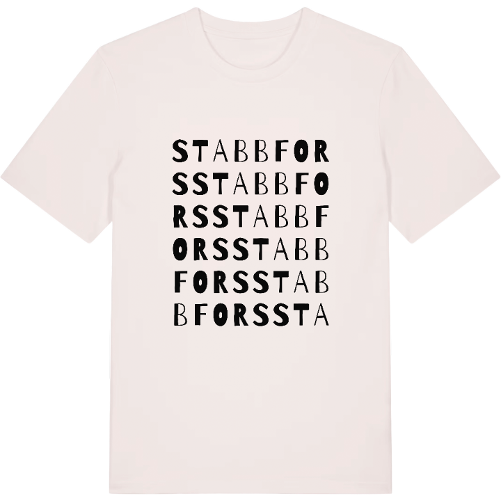 Stabbfors ordlek t-shirt – t-shirt från PinShirt