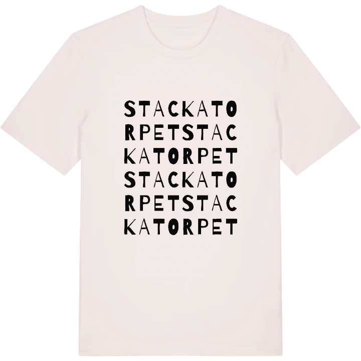 Stackatorpet ordlek t-shirt – t-shirt från PinShirt