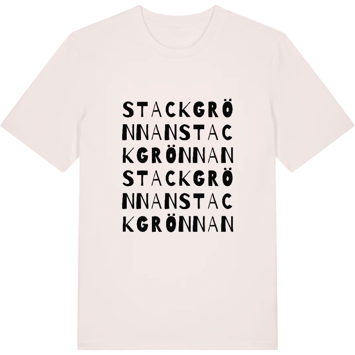 Stackgrönnan ordlek t-shirt – t-shirt från PinShirt
