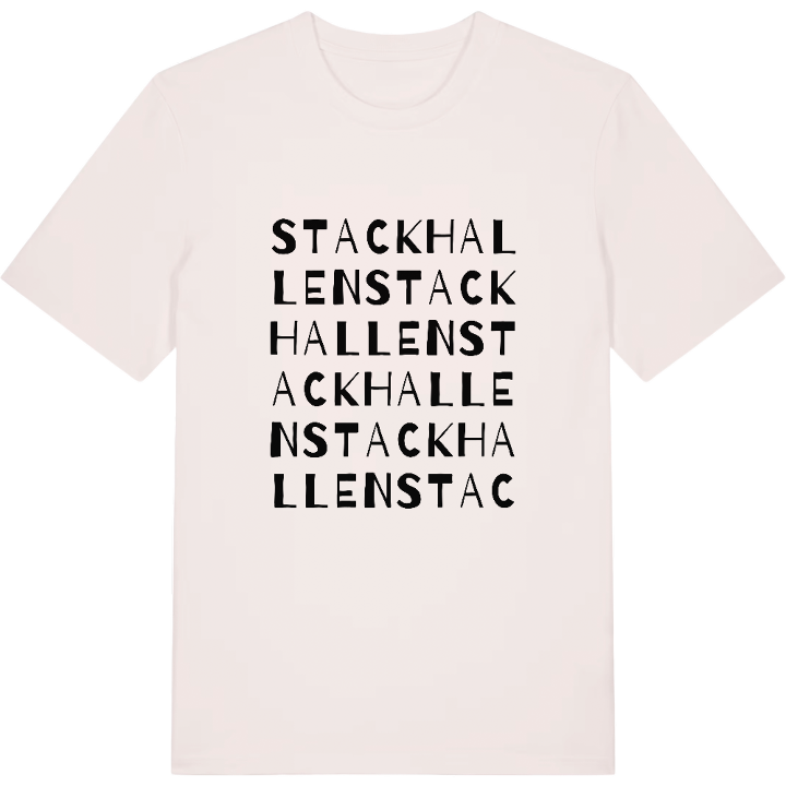 Stackhallen ordlek t-shirt – t-shirt från PinShirt