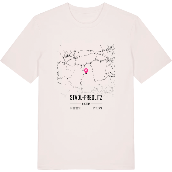 Stadl-Predlitz karta t-shirt – t-shirt från PinShirt