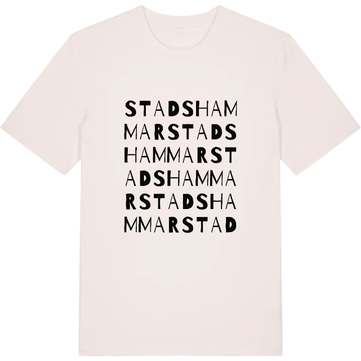 Stadshammar ordlek t-shirt – t-shirt från PinShirt