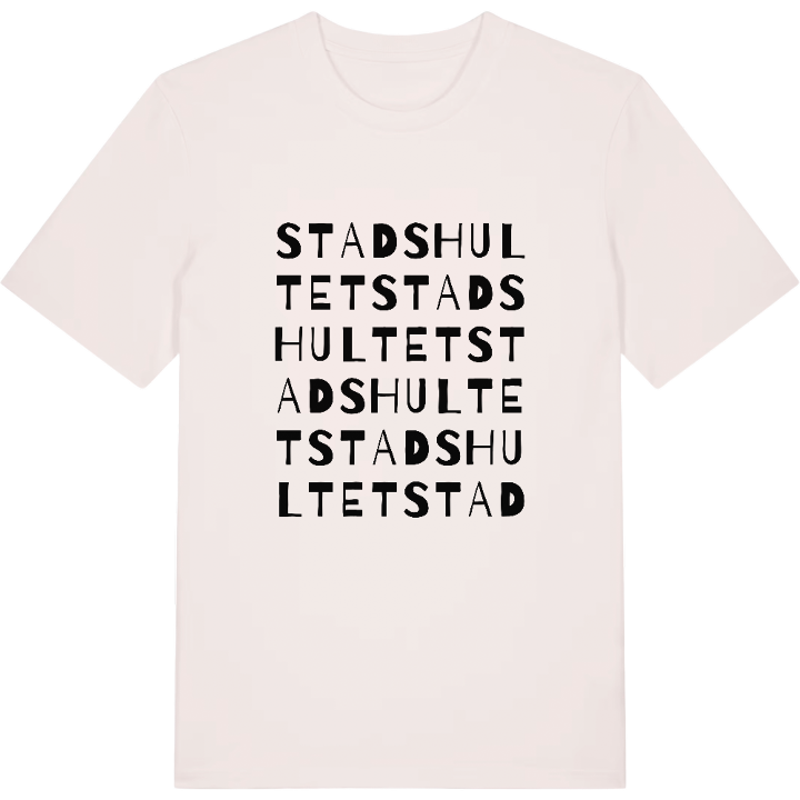 Stadshultet ordlek t-shirt – t-shirt från PinShirt