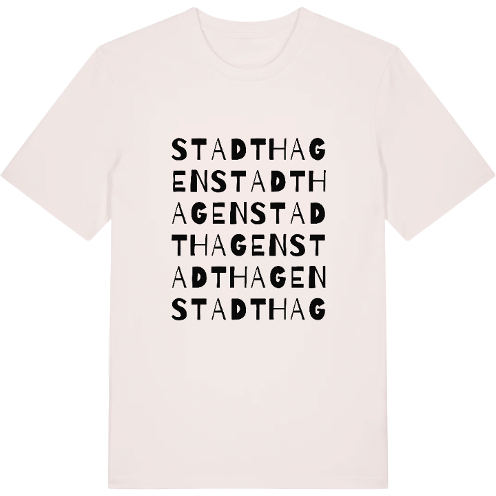 Stadthagen ordlek t-shirt – t-shirt från PinShirt