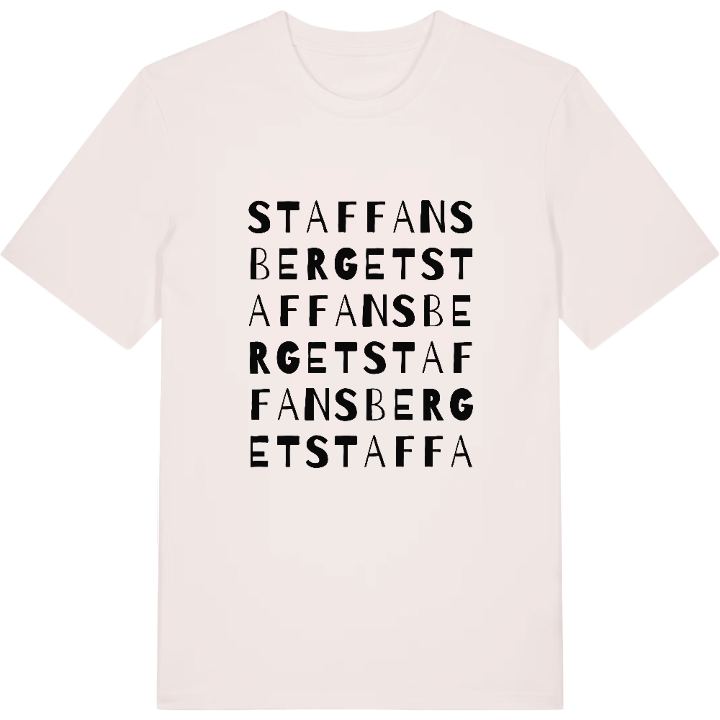 Staffansberget ordlek t-shirt – t-shirt från PinShirt