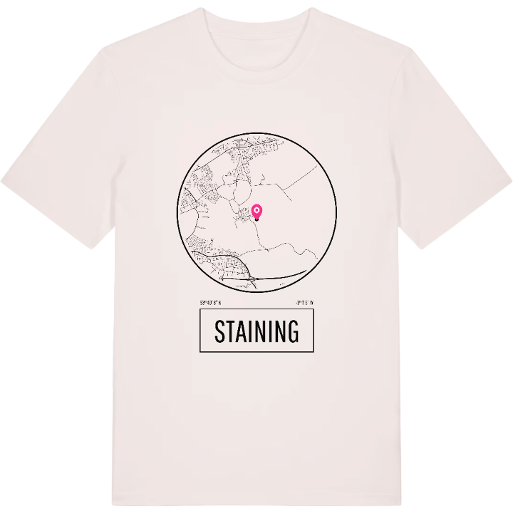 Staining t-shirt – t-shirt från PinShirt