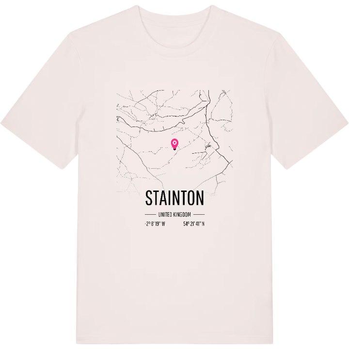 Stainton karta t-shirt – t-shirt från PinShirt