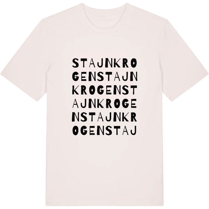Stajnkrogen ordlek t-shirt – t-shirt från PinShirt