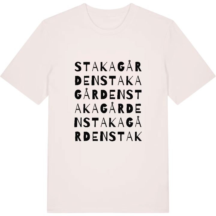 Stakagården ordlek t-shirt – t-shirt från PinShirt