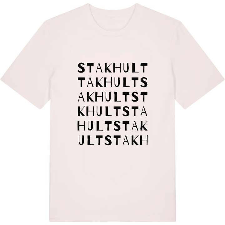 Stakhult ordlek t-shirt – t-shirt från PinShirt