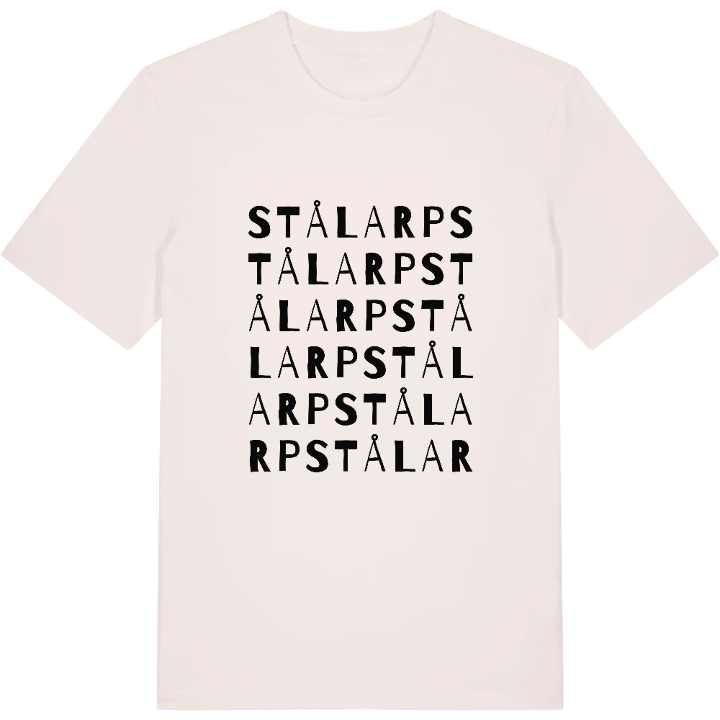 Stålarp ordlek t-shirt – t-shirt från PinShirt