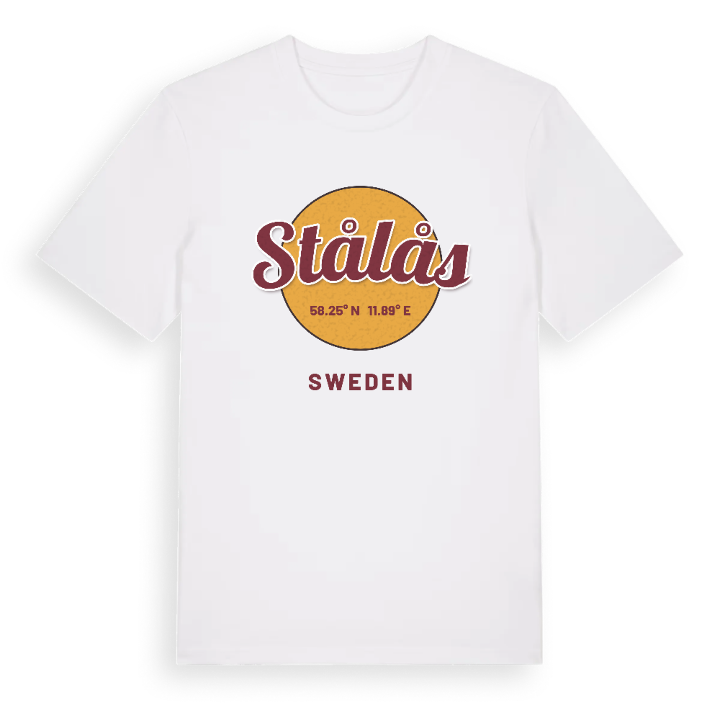 Stålås cirkel t-shirt – t-shirt från PinShirt