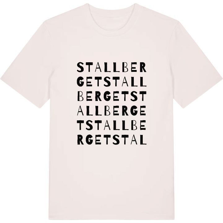 Stallberget ordlek t-shirt – t-shirt från PinShirt