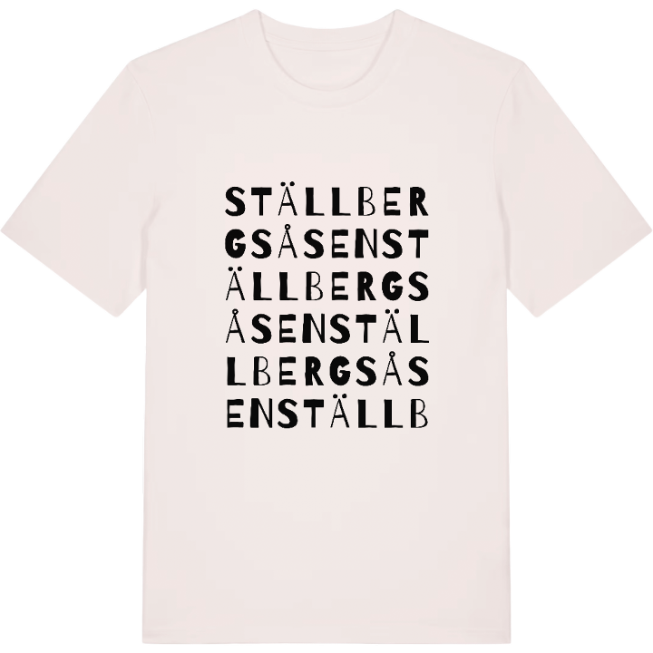 Ställbergsåsen ordlek t-shirt – t-shirt från PinShirt